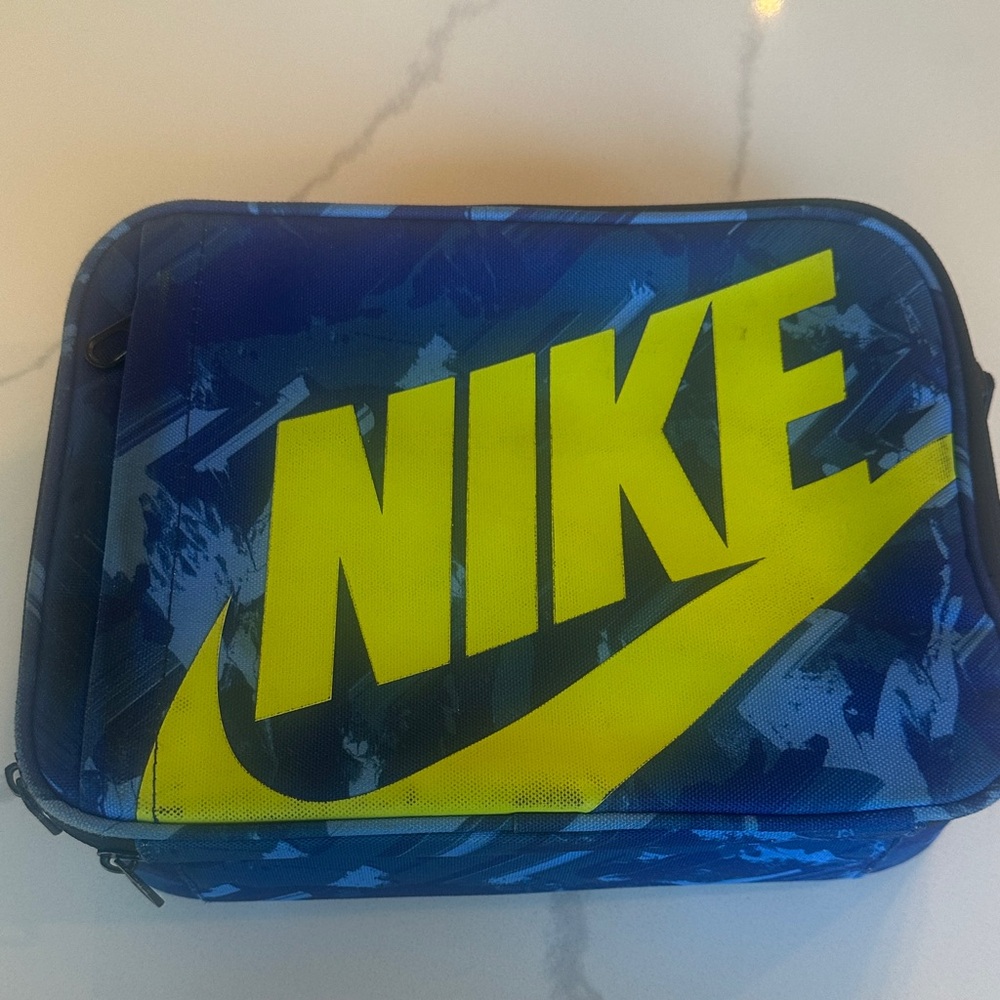 Nike Blue and Yellow lunchbox